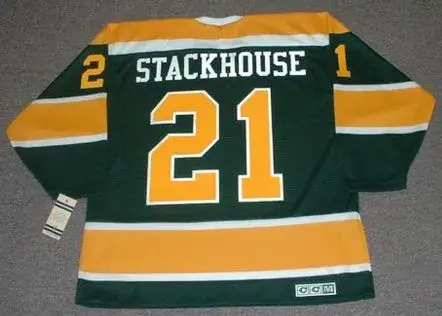 RON STACKHOUSE California Golden Seals 1970 CCM Vintage Throwback NHL Jersey 