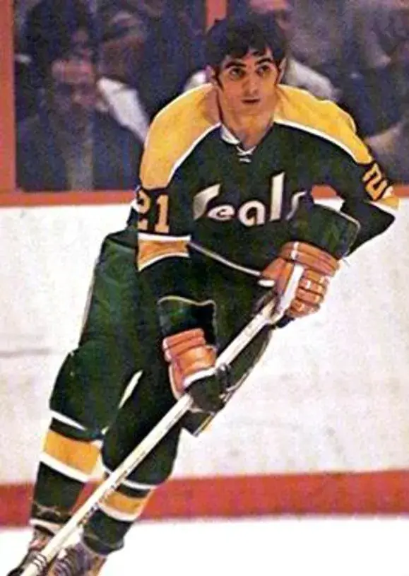 RON STACKHOUSE California Golden Seals 1970 CCM Vintage Throwback NHL Jersey 