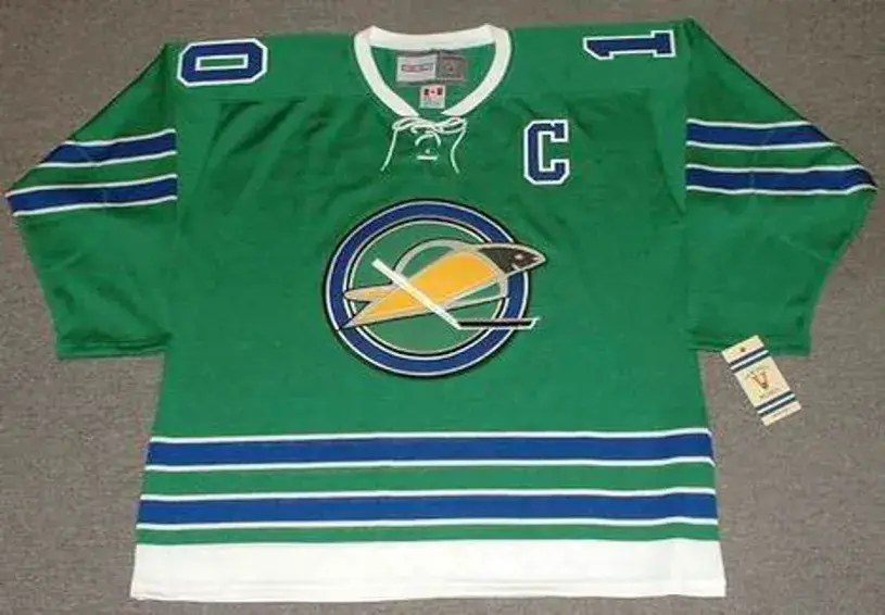 TED HAMPSON Oakland Seals 1968 CCM Vintage Throwback Home NHL Jersey