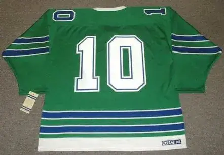 TED HAMPSON Oakland Seals 1968 CCM Vintage Throwback Home NHL Jersey 