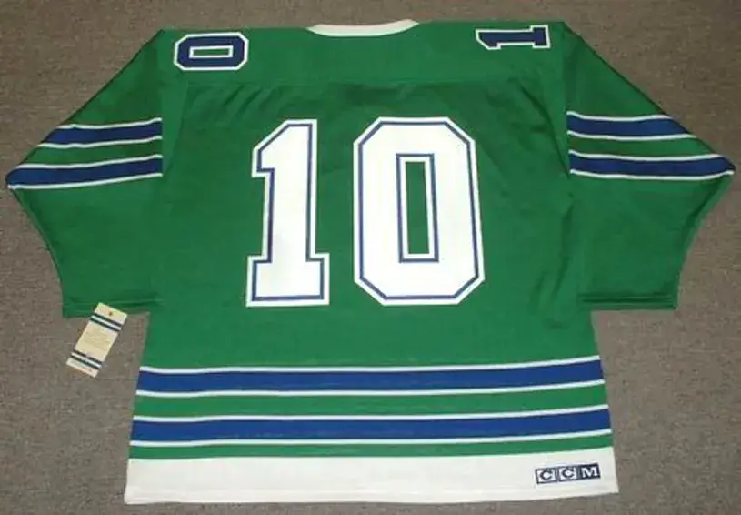 TED HAMPSON Oakland Seals 1968 CCM Vintage Throwback Home NHL Jersey 