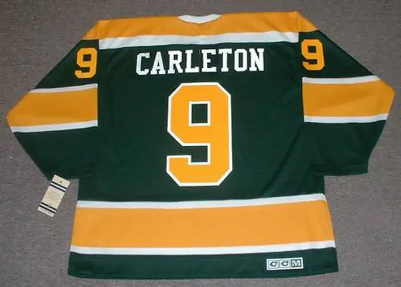 WAYNE CARLETON California Golden Seals 1971 CCM Vintage Throwback NHL Jersey 
