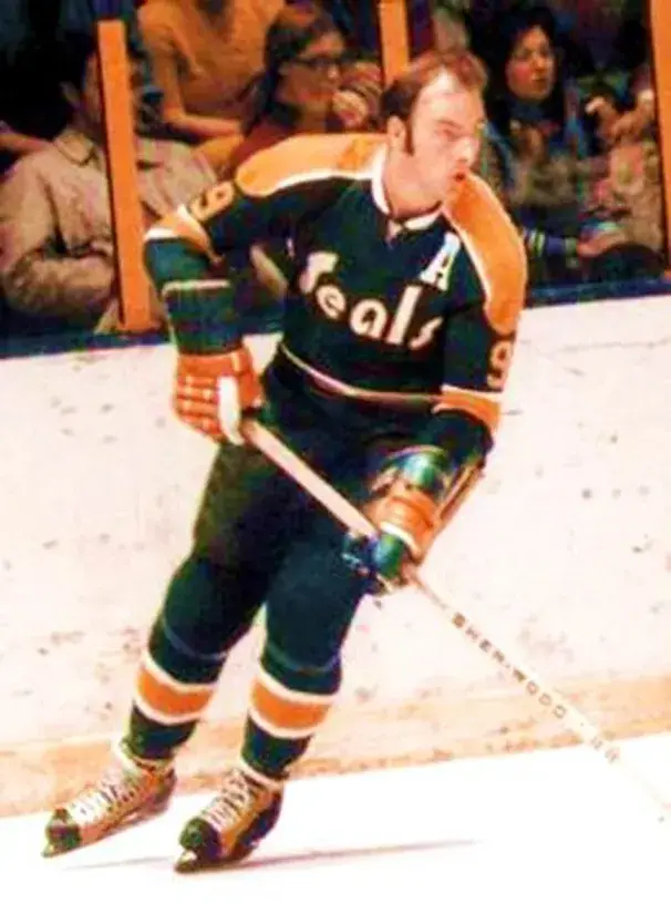WAYNE CARLETON California Golden Seals 1971 CCM Vintage Throwback NHL Jersey 