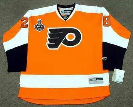 CLAUDE GIROUX Philadelphia Flyers 2010 REEBOK Throwback NHL Hockey Jersey