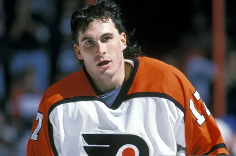 CRAIG BERUBE Philadelphia Flyers 1990 CCM Throwback Home NHL Hockey Jersey 