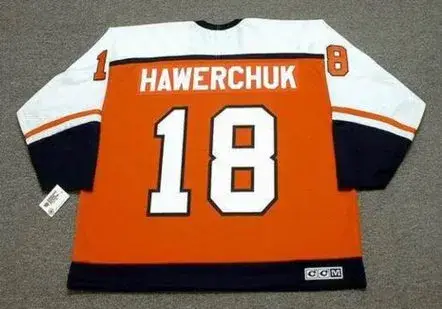 DALE HAWERCHUK Philadelphia Flyers 1996 CCM Throwback Away NHL Hockey Jersey 