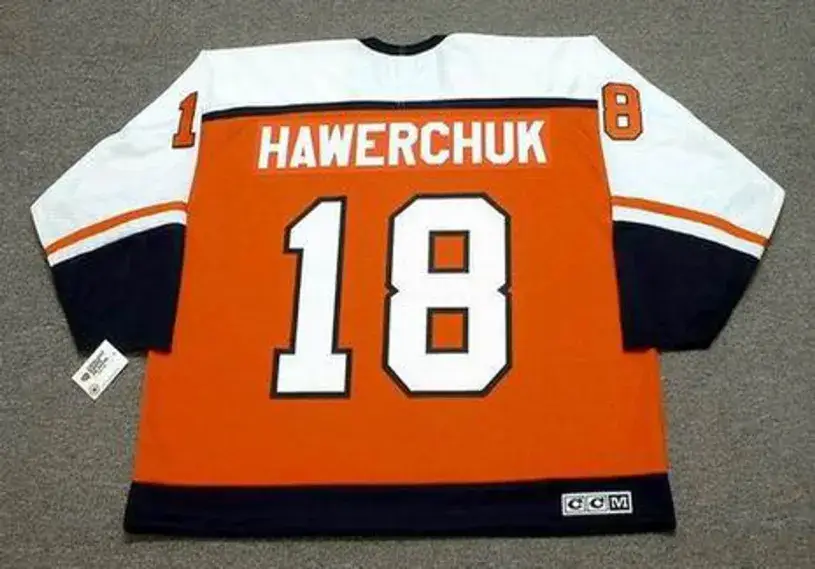 DALE HAWERCHUK Philadelphia Flyers 1996 CCM Throwback Away NHL Hockey Jersey 