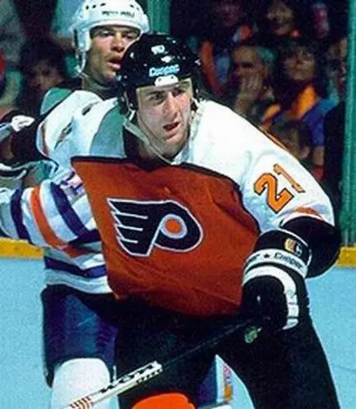 DAVE BROWN Philadelphia Flyers 1993 CCM Throwback Away NHL Hockey Jersey 