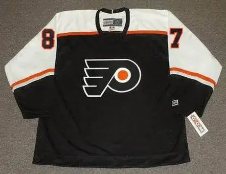 DONALD BRASHEAR Philadelphia Flyers 2002 CCM Throwback NHL Hockey Jersey