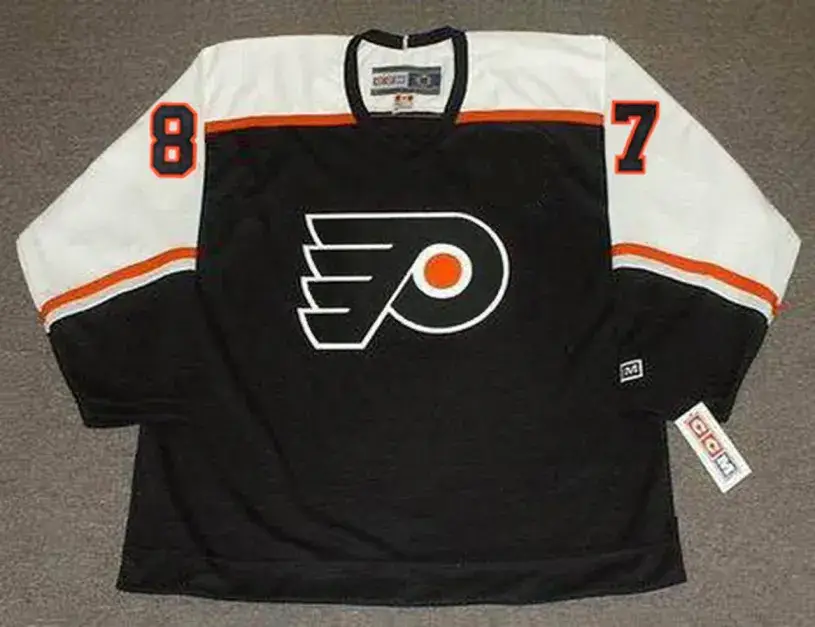 DONALD BRASHEAR Philadelphia Flyers 2002 CCM Throwback NHL Hockey Jersey