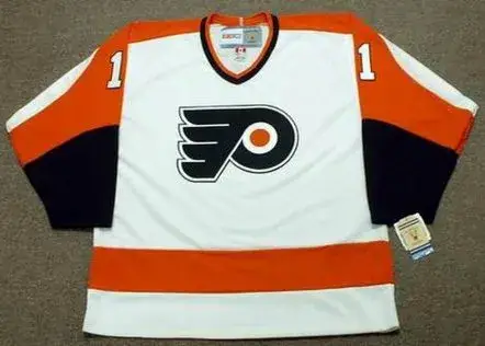 DOUG FAVELL Philadelphia Flyers 1972 CCM Vintage Throwback Home NHL Jersey