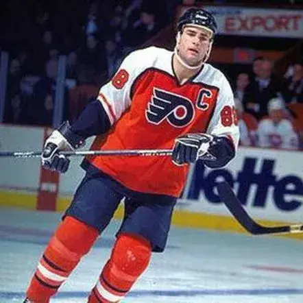 ERIC LINDROS Philadelphia Flyers 1997 CCM Throwback Away NHL Hockey Jersey 