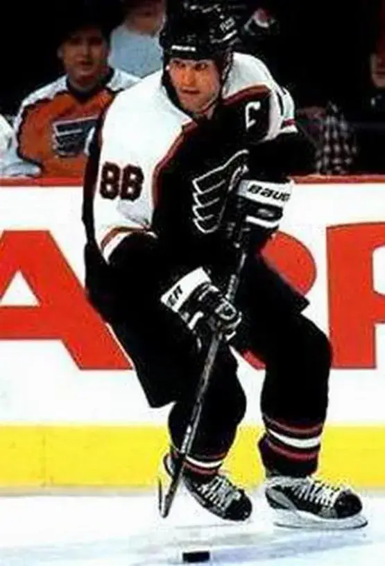 ERIC LINDROS Philadelphia Flyers 1998 CCM Throwback NHL Hockey Jersey 