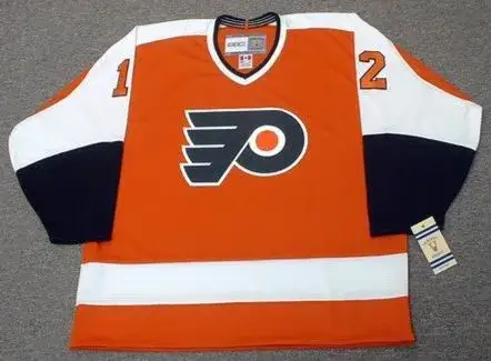GARY DORNHOEFER Philadelphia Flyers 1974 CCM Vintage Throwback Hockey Jersey