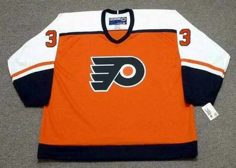 GLENN RESCH Philadelphia Flyers 1985 Away CCM Throwback NHL Hockey Jersey