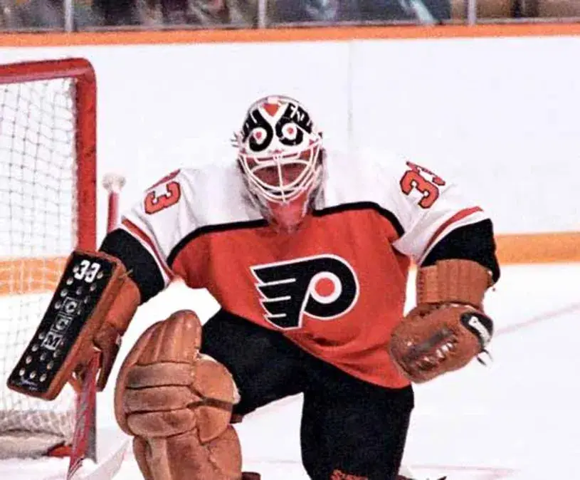 GLENN RESCH Philadelphia Flyers 1985 Away CCM Throwback NHL Hockey Jersey 