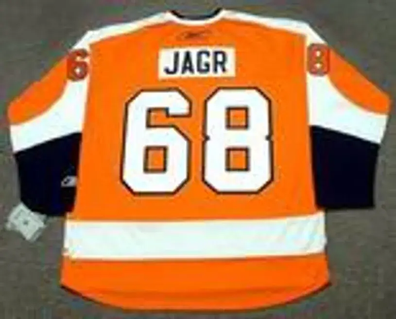 JAROMIR JAGR Philadelphia Flyers 2011 REEBOK Throwback NHL Hockey Jersey 