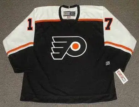 JEFF CARTER Philadelphia Flyers 2005 CCM Throwback NHL Hockey Jersey
