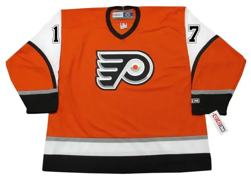 JEFF CARTER Philadelphia Flyers 2006 CCM Throwback Alternate NHL Hockey Jersey