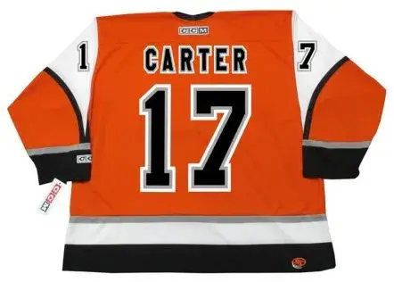 JEFF CARTER Philadelphia Flyers 2006 CCM Throwback Alternate NHL Hockey Jersey 