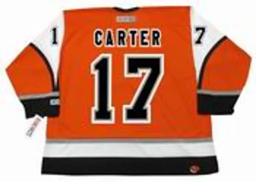JEFF CARTER Philadelphia Flyers 2006 CCM Throwback Alternate NHL Hockey Jersey 
