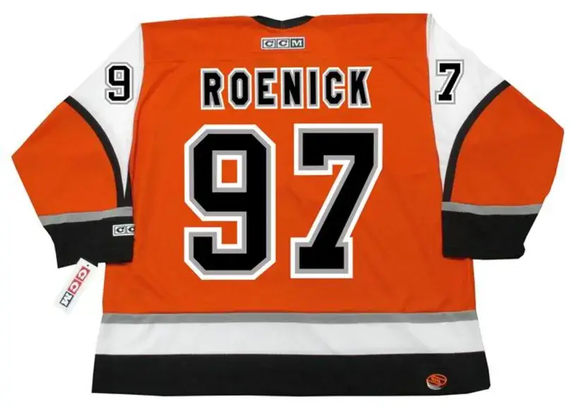 JEREMY ROENICK Philadelphia Flyers 2003 CCM Throwback Alternate NHL Hockey Jersey 