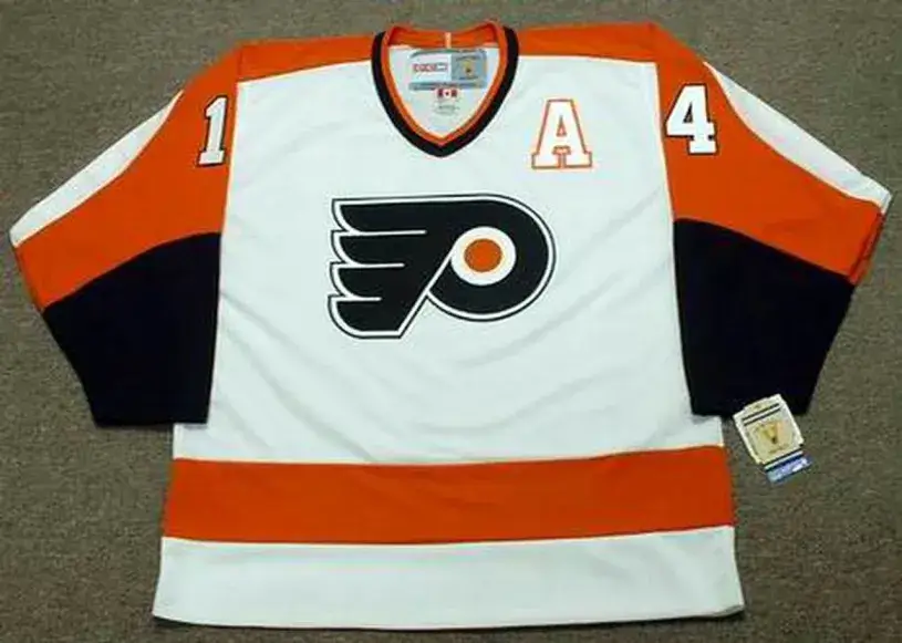 JOE WATSON Philadelphia Flyers 1974 CCM Vintage Throwback Home NHL Jersey