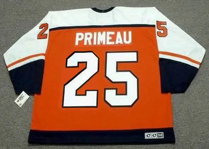 KEITH PRIMEAU Philadelphia Flyers 1999 Away CCM Throwback NHL Hockey Jersey 