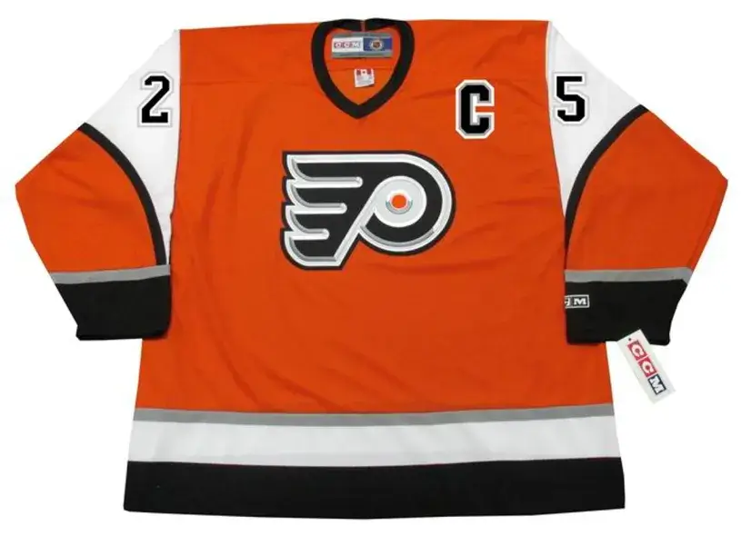 KEITH PRIMEAU Philadelphia Flyers 2003 CCM Throwback Alternate NHL Hockey Jersey