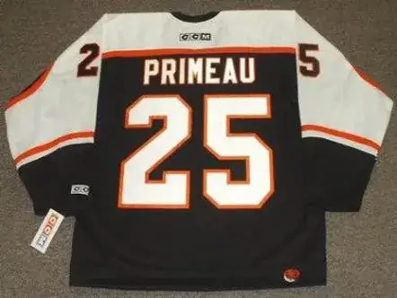 KEITH PRIMEAU Philadelphia Flyers 2003 CCM Throwback NHL Hockey Jersey 