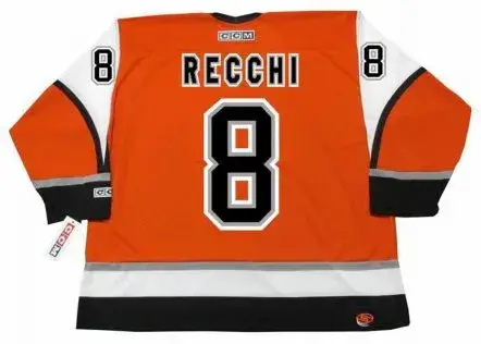 MARK RECCHI Philadelphia Flyers 2003 CCM Throwback Alternate NHL Hockey Jersey 