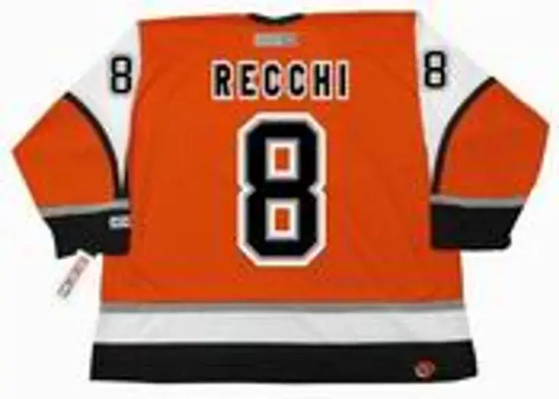MARK RECCHI Philadelphia Flyers 2003 CCM Throwback Alternate NHL Hockey Jersey 