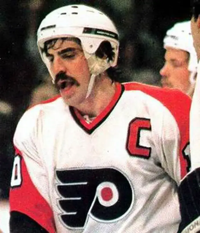 MEL BRIDGMAN Philadelphia Flyers 1980 CCM Vintage Throwback Home NHL Jersey 