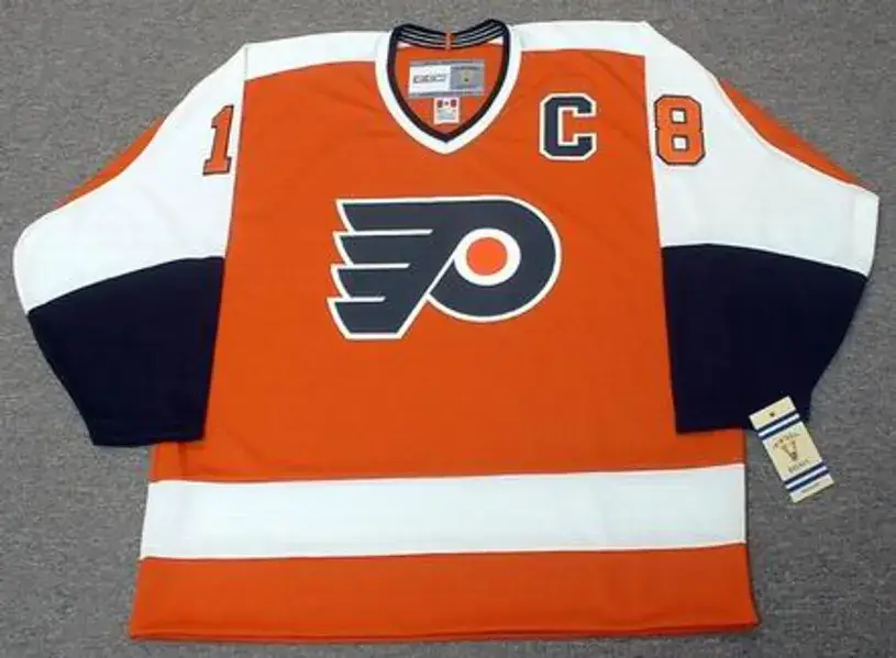 MIKE RICHARDS Philadelphia Flyers 1970’s CCM Vintage Throwback NHL Hockey Jersey