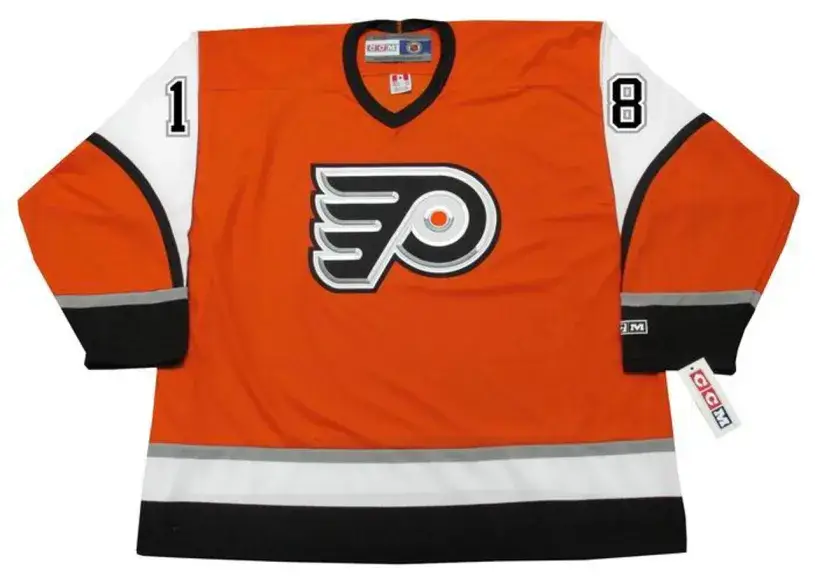 MIKE RICHARDS Philadelphia Flyers 2006 CCM Throwback Alternate NHL Hockey Jersey