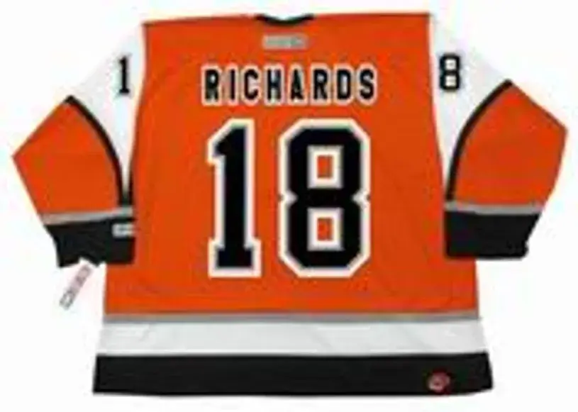 MIKE RICHARDS Philadelphia Flyers 2006 CCM Throwback Alternate NHL Hockey Jersey 