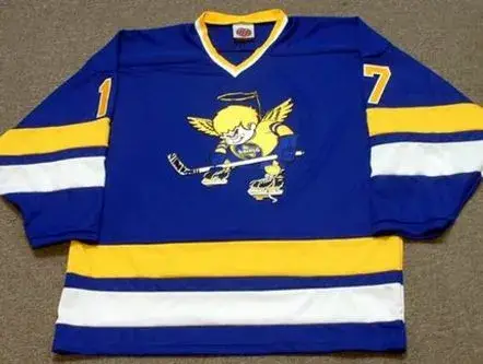 PAUL HOLMGREN Minnesota Fighting Saints 1975 WHA Throwback Hockey Jersey
