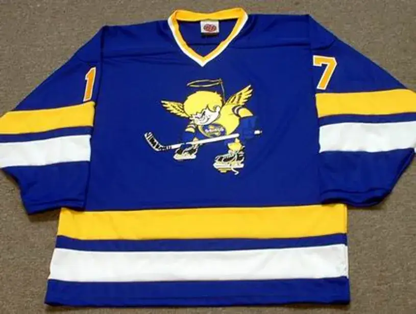 PAUL HOLMGREN Minnesota Fighting Saints 1975 WHA Throwback Hockey Jersey