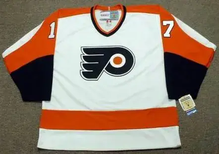 PAUL HOLMGREN Philadelphia Flyers 1980 CCM Vintage Throwback Home NHL Jersey