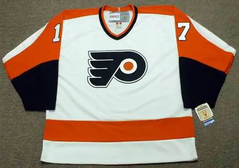 PAUL HOLMGREN Philadelphia Flyers 1980 CCM Vintage Throwback Home NHL Jersey