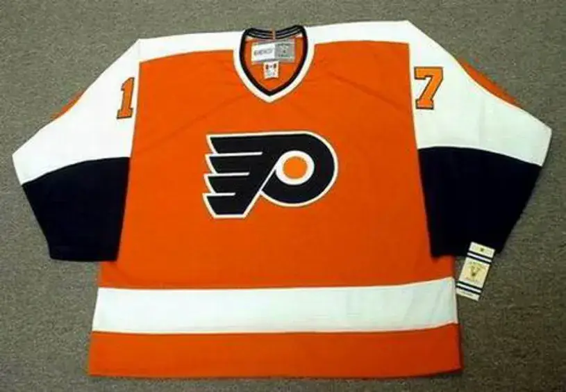 PAUL HOLMGREN Philadelphia Flyers 1980 CCM Vintage Throwback NHL Hockey Jersey
