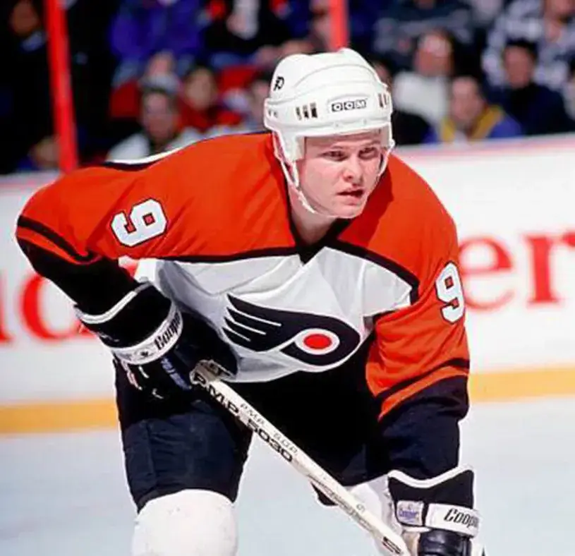 PELLE EKLUND Philadelphia Flyers 1987 CCM Throwback Home NHL Hockey Jersey 