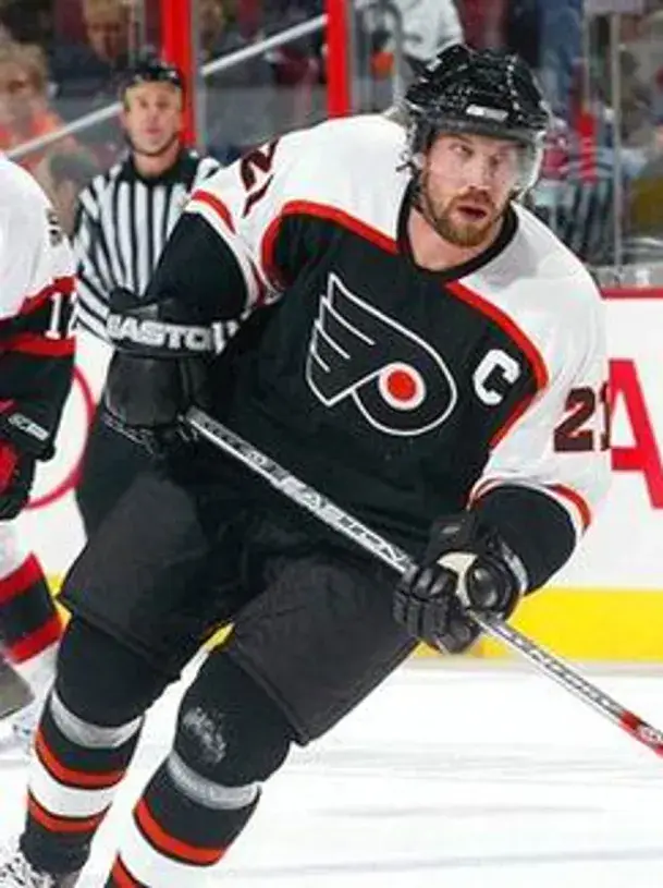 PETER FORSBERG  Philadelphia Flyers 2006 CCM Throwback NHL Hockey Jersey 