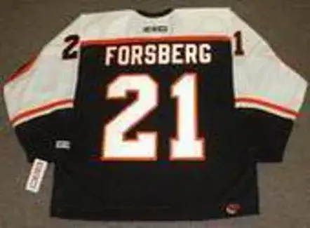 PETER FORSBERG  Philadelphia Flyers 2006 CCM Throwback NHL Hockey Jersey 