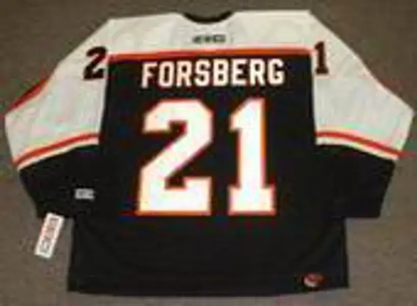 PETER FORSBERG  Philadelphia Flyers 2006 CCM Throwback NHL Hockey Jersey 