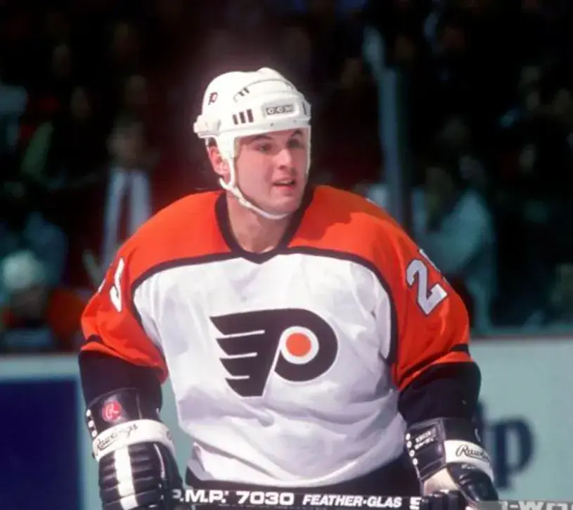 PETER ZEZEL Philadelphia Flyers 1987 Home CCM Throwback NHL Hockey Jersey 