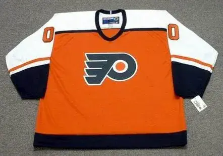 PHILADELPHIA FLYERS 1980’s CCM Throwback Away Jersey Customized “Any Name & Number(s)”