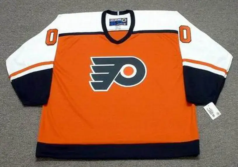 PHILADELPHIA FLYERS 1980’s CCM Throwback Away Jersey Customized “Any Name & Number(s)”