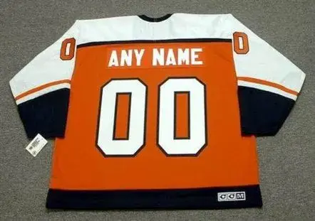 PHILADELPHIA FLYERS 1980’s CCM Throwback Away Jersey Customized “Any Name & Number(s)” 