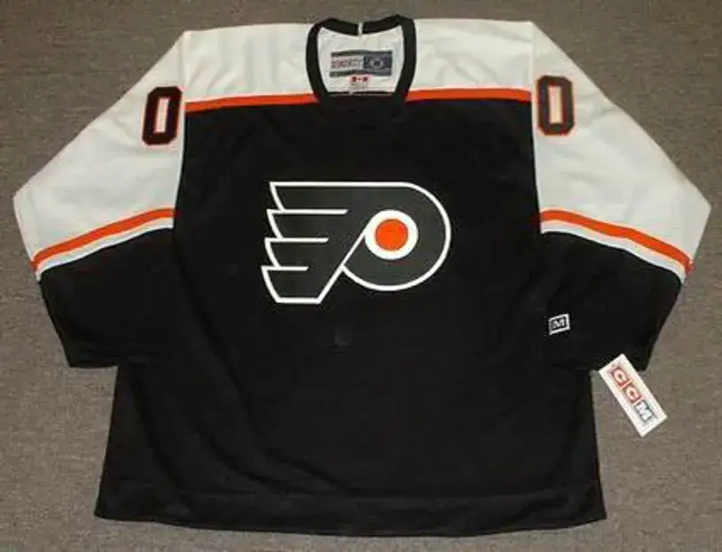 PHILADELPHIA FLYERS 1990’s CCM Throwback Hockey Jersey Customized “Any Name & Number(s)”